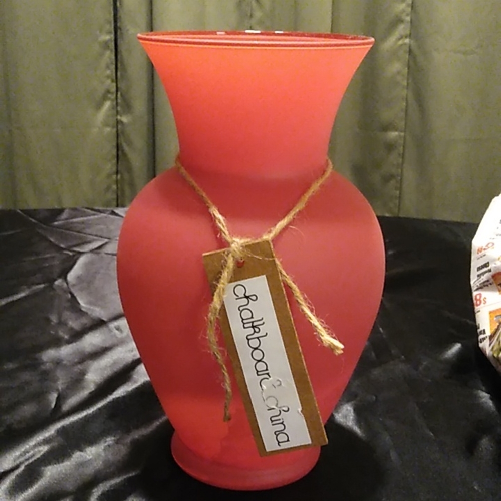 Chalkboard China Vase